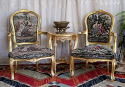 Fauteuil Cabriolet de Style Louis XV